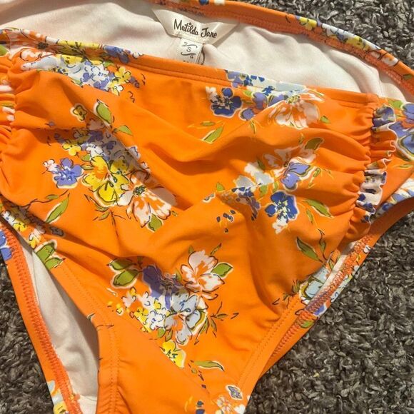 WOMEN’S Matilda Jane Flouncy Floral Swim Bottoms Size S Small NWT - Picture 2 of 2